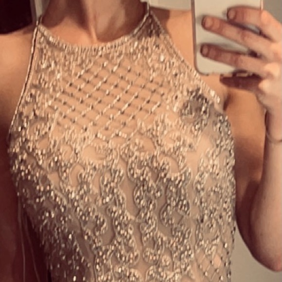 Rhinestone Sherri hill dress from chatta box - Picture 6 of 8